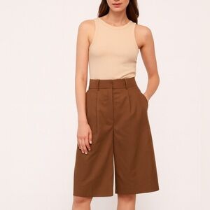 Alice + Olivia High waisted Bermuda shorts
